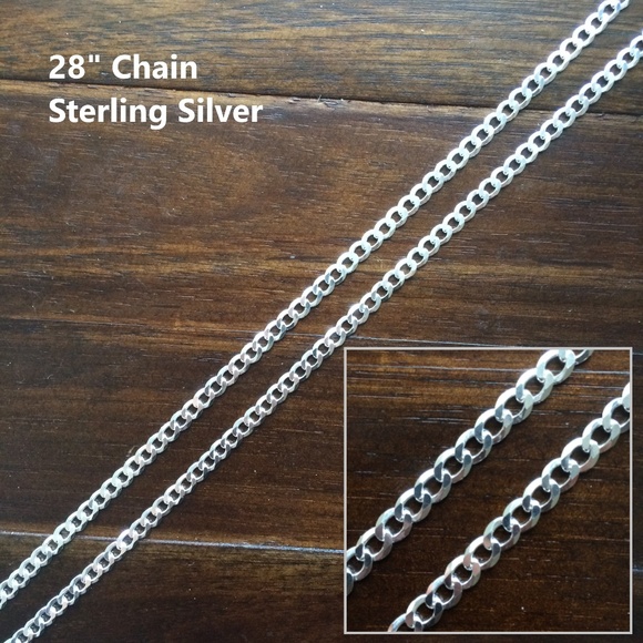 Jewels By Lux 925 Stamped Sterling Silver 5mm Wire Cable Chain Jewels By Lux 925 Stamped Sterling Silver 5mm Wire Cable Chain